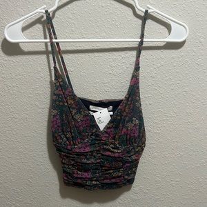 Floral tank top